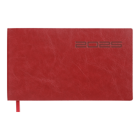 Щотижневик кишеньковий 2026 Ideal 153х87 (червоний)