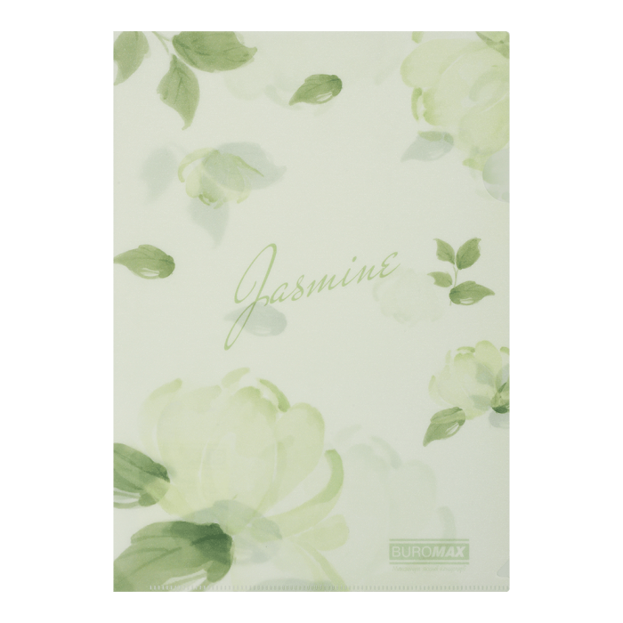 Папка-уголок, матовая Arabeski А4 (мятный)