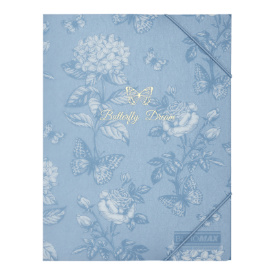 Папка на резинках Arabeski А5 (сине-серый)