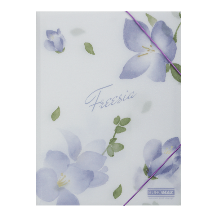 Папка на гумках Arabeski А4 (бузковий) 