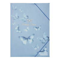 Папка на резинках Arabeski А4 (электрик)