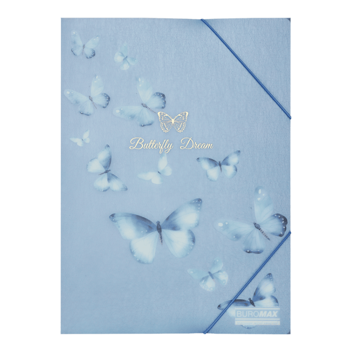 Папка на резинках Arabeski А4 (электрик)