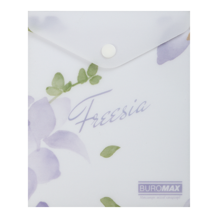 Папка-конверт на кнопке А6 Arabeski (сиреневый)