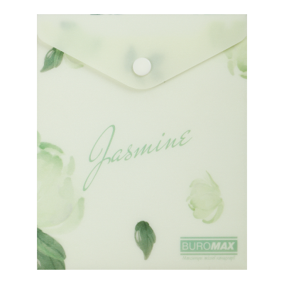 Папка-конверт на кнопке А6 Arabeski (мятный)