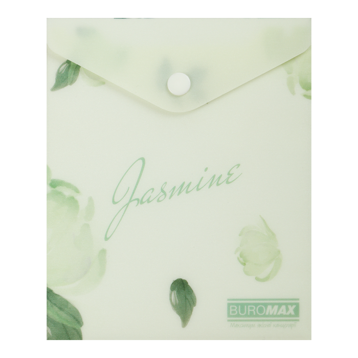 Папка-конверт на кнопке А6 Arabeski (мятный)