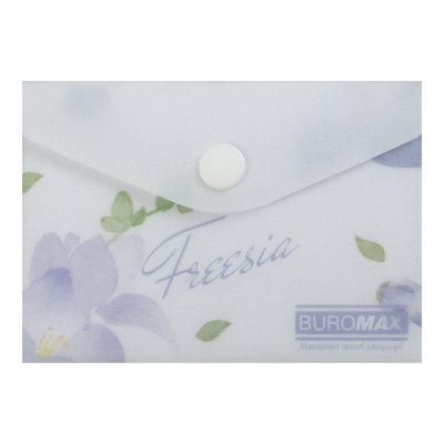 Папка-конверт на кнопке А7 Arabeski (сиреневый)