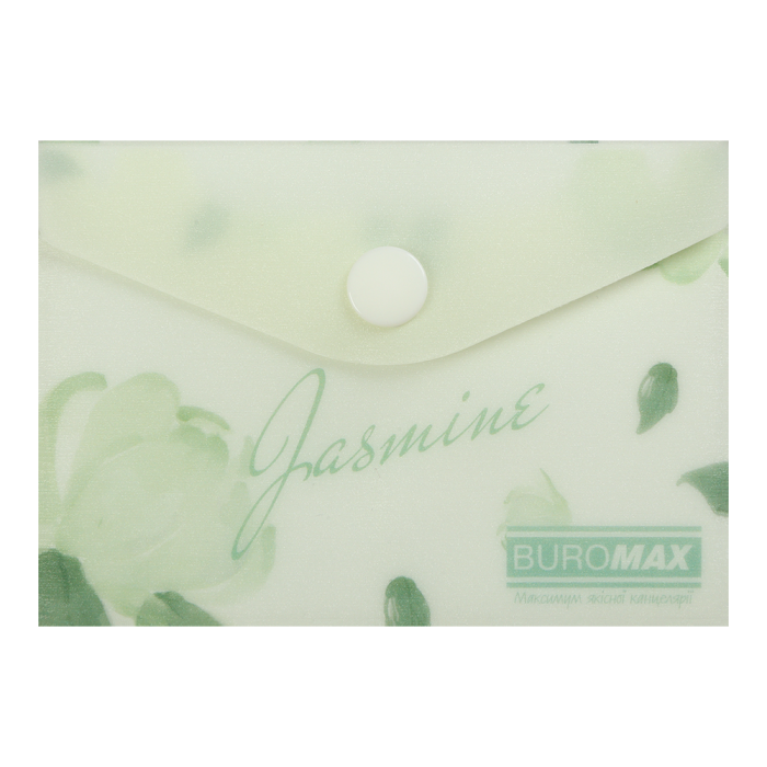 Папка-конверт на кнопке А7 Arabeski (мятный)