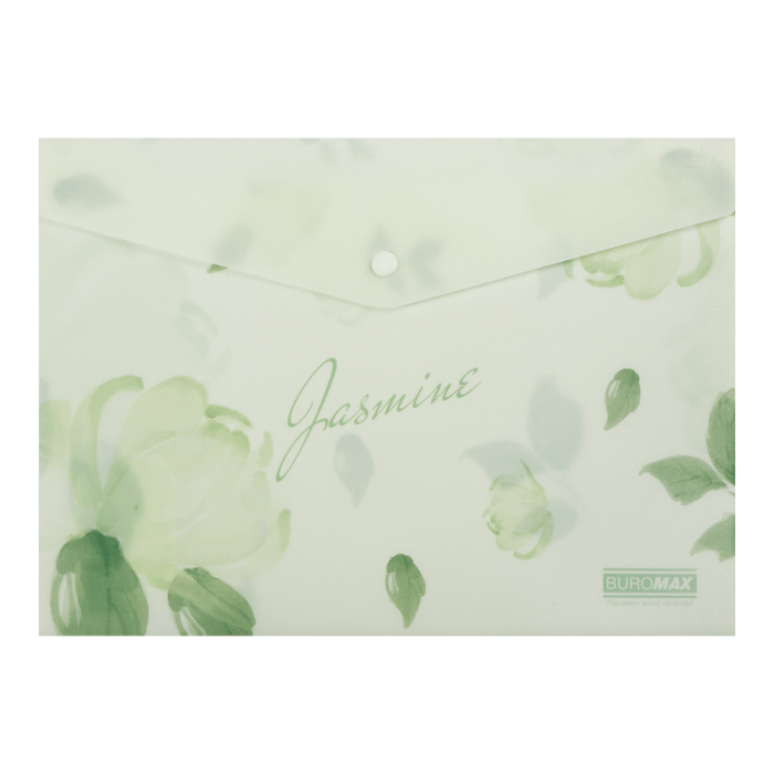 Папка-конверт на кнопці Arabeski А4 (м'ятний)