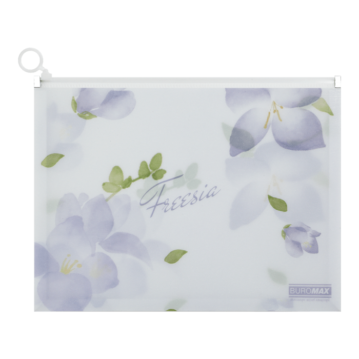 Папка-конверт на блискавці zip-lock Arabeski А4 (бузковий)