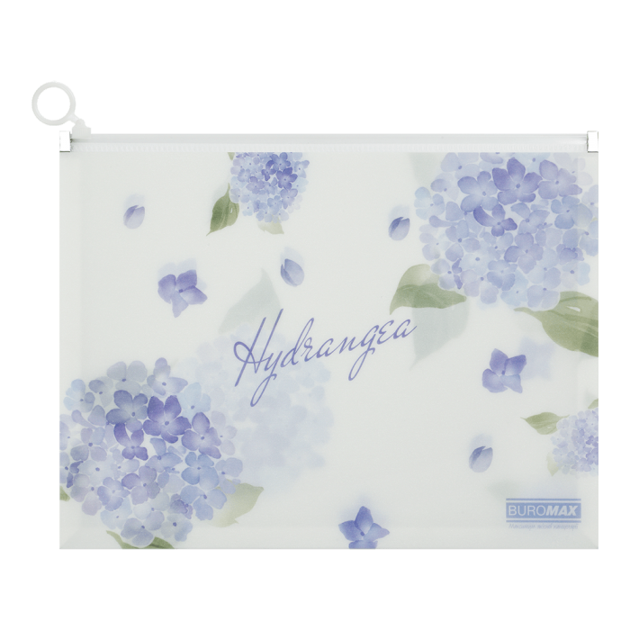 Папка-конверт на блискавці zip-lock Arabeski А4 (світло-синій)