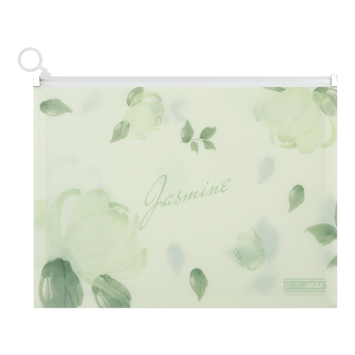 Папка-конверт на блискавці zip-lock Arabeski А4 (м'ятний)