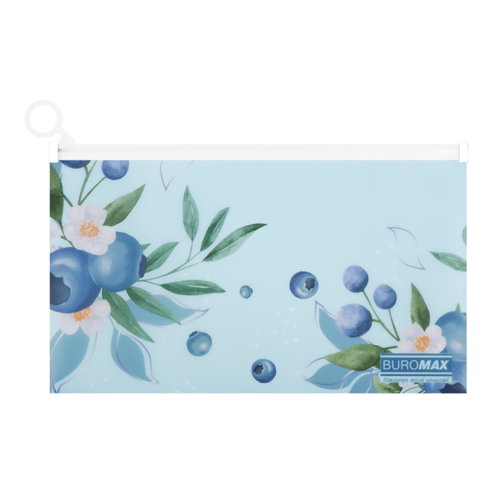 Папка-конверт на молнии zip-lock DL Arabeski (морская волна)