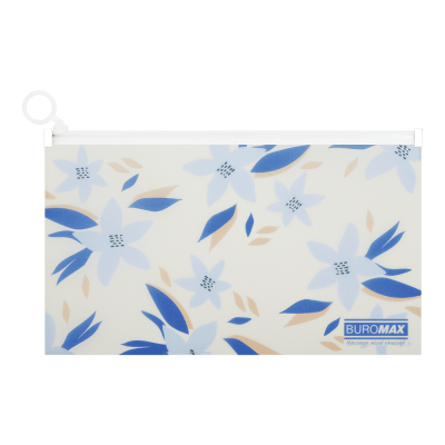 Папка-конверт на молнии zip-lock DL Arabeski (маренго)