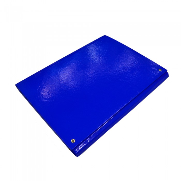 Папка-короб на липучці РР А4, 25мм (синій)