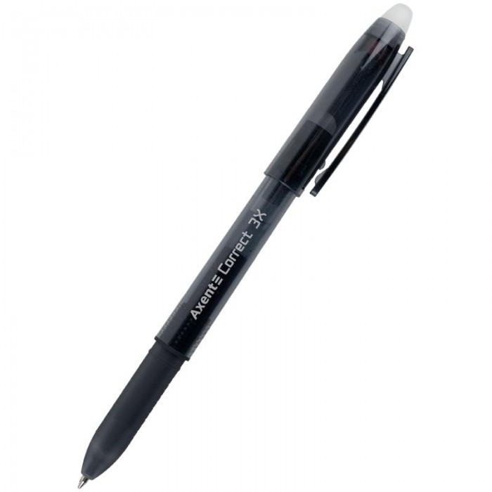 Ручка гелева Пиши-стирай Correct 3Х (черный) ag1122-01-a