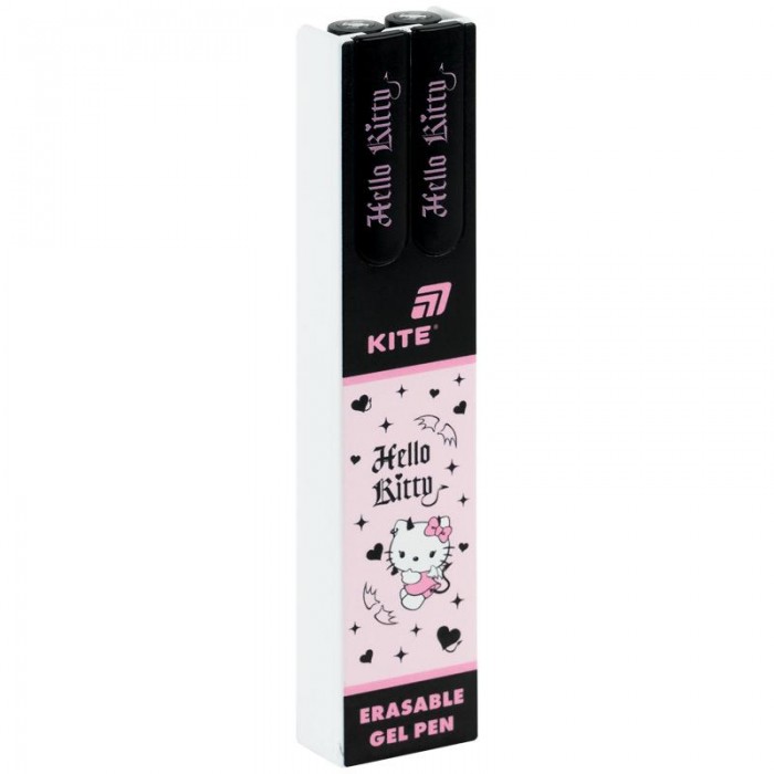 Ручка гелева Пиши-стирай 2 шт. в пеналі (синій) Hello Kitty