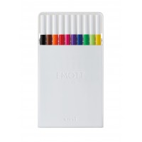 Лайнеры Uni Emott Standard Color 0.4мм fine line (10 цветов)
