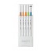 Лайнери Uni Emott Nature Color 0.4мм fine line (5 кольорів)