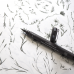 Лайнер-браш UNI PIN Brush FINE LINE (темно-серый)