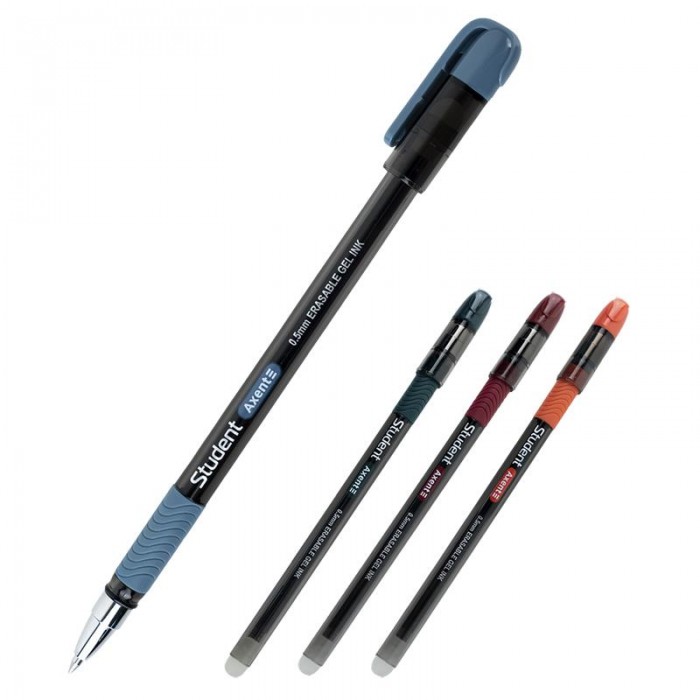 Ручка гелева Пиши-стирай Student (чорний) ag1071-01-a