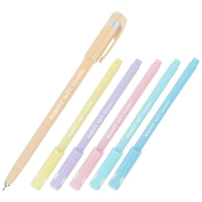 Ручка масляная Soft Pastel (синий) ab1102-02-a