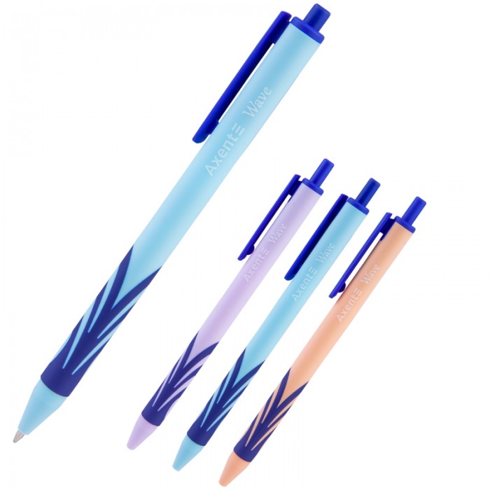 Ручка кулькова Wave (синій) AB1091-02-A
