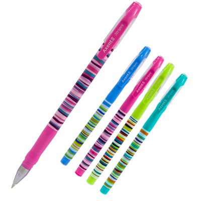 Ручка шариковая Stripes (синий) AB1049-10-A