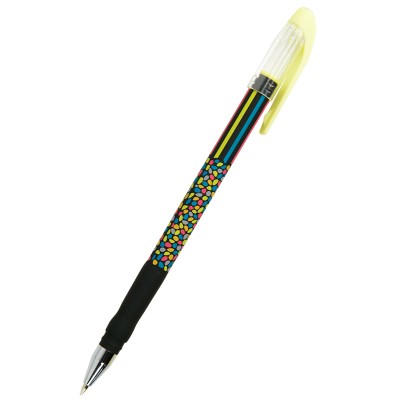Ручка кулькова Neon mosaic (синій)  ab1049-34-a