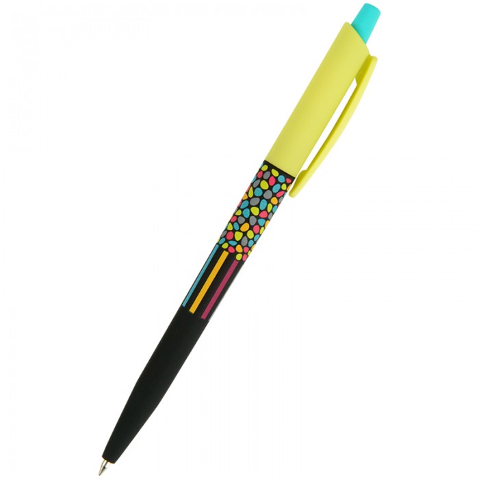 Ручка шариковая Neon mosaic (синий) ab1090-26-a