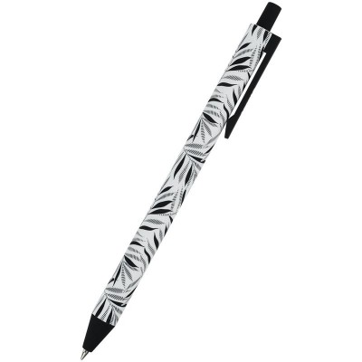 Ручка кулькова Black Leaves (синій) ab1092-07-a