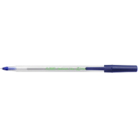 Ручка кулькова Round Stic Eco (синій) 