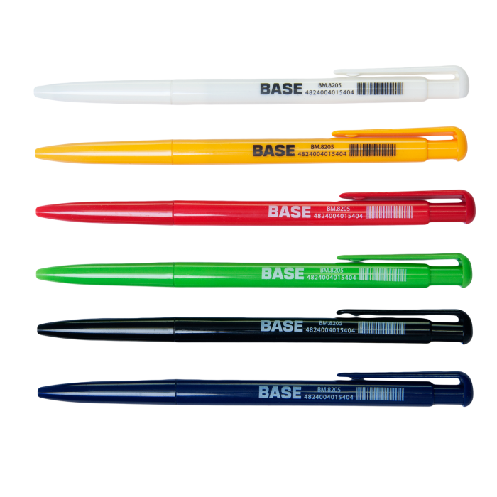 Ручка шариковая автоматическая Base (синий) bm.8205-01 (80)