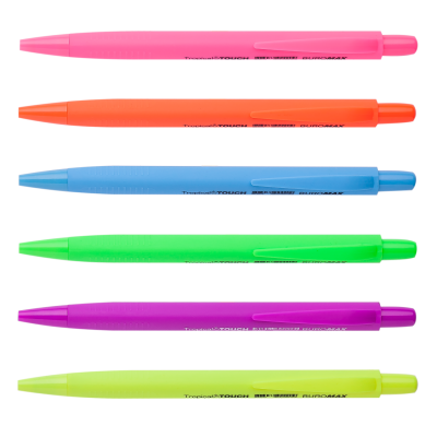 Ручка шариковая автоматическая Tropical Touch (синий) bm.8272 (36)
