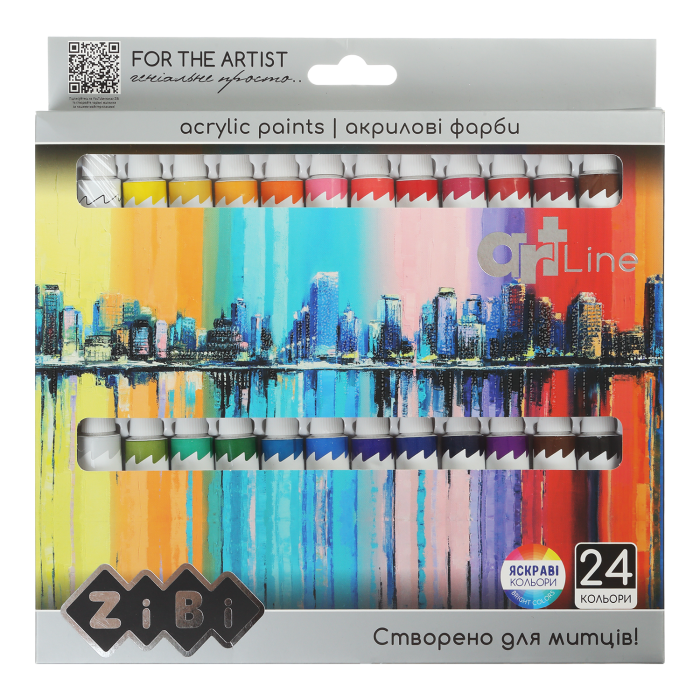 Акрил Art Line (24 кольори) ZB.6664