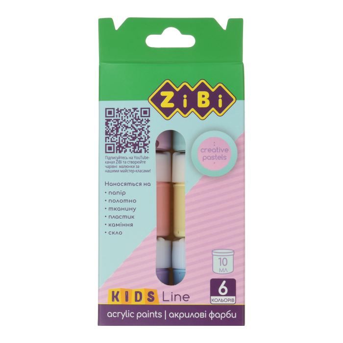 Акрил Pastel Kids Line (6 кольорів) ZB.6665