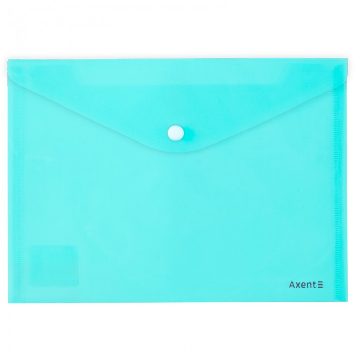 Папка-конверт на кнопке Pastelini А5 (мятный) 1522-18-A