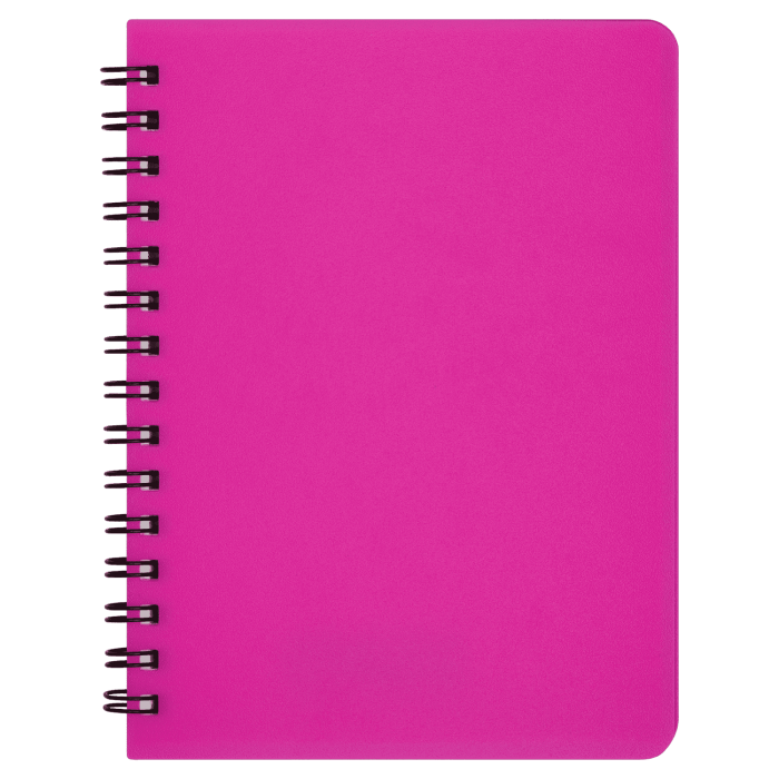 Книга записна на пружині А6 Bright (рожевий) bm.24654155-10