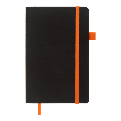 Книга записна Concept 125х195мм, 96 аркушів (клітинка) помаранчевий
