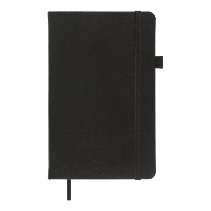 Книга записна Etalon 125х195мм, 96арк. чорний (крапка) BM.291360-01