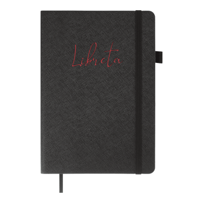 Блокнот діловий Libreta А5, 96арк. чорний (клітинка) BM.295117-01