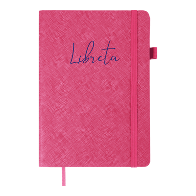 Блокнот діловий Libreta А5, 96арк. малиновий (клітинка) BM.295117-29