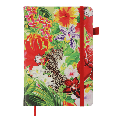 Блокнот деловой Exotic А5, 96л. красный (клетка) BM.295124-05
