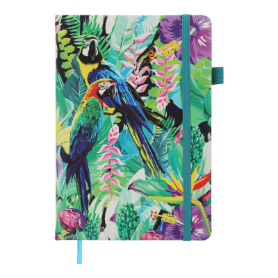 Блокнот діловий Exotic А5, 96арк. бірюзовий (клітинка) BM.295124-06