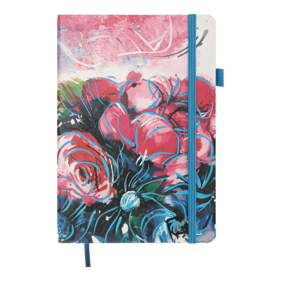 Блокнот діловий Cherie А5, 96арк. синій (крапка) BM.295305-02