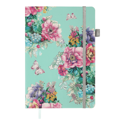 Блокнот діловий Cherie А5, 96арк. синій (крапка) BM.295305-14