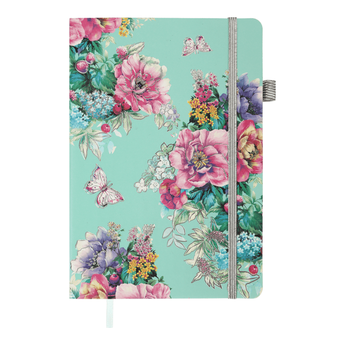 Блокнот діловий Cherie А5, 96арк. синій (крапка) BM.295305-14