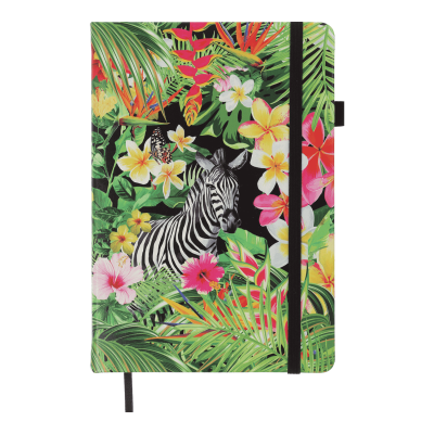 Блокнот деловой Exotic А5, 96л. черная бумага, черный (нелинованный) BM.295424-01