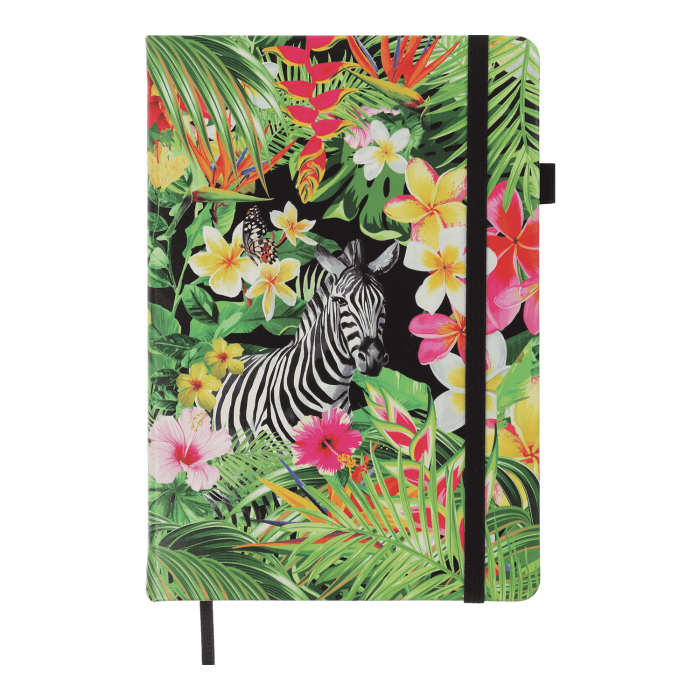 Блокнот діловий Exotic А5, 96арк. чорний папір, чорний (нелінований) BM.295424-01