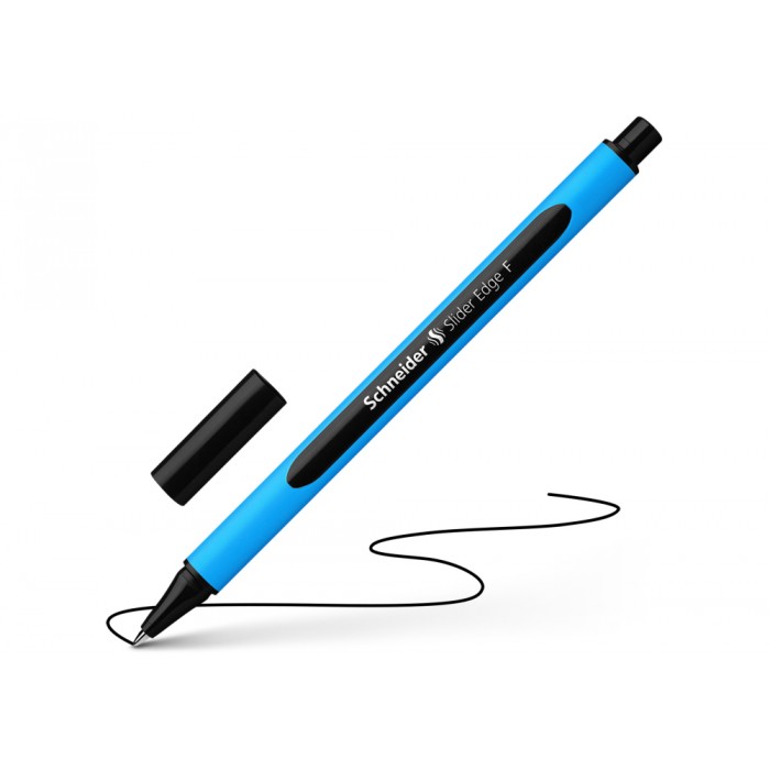 Ручка масляная Schneider SLIDER EDGE F (черный)