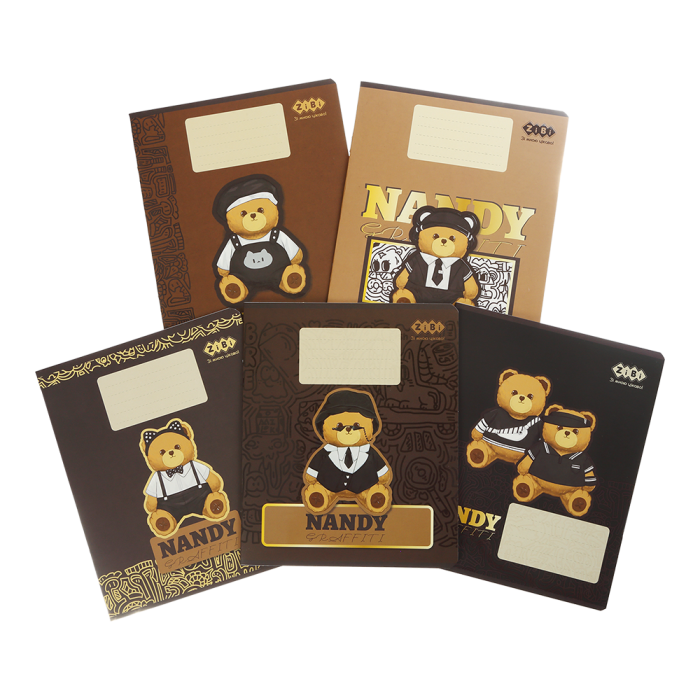 Зошит 24 аркуша, клітинка Bear